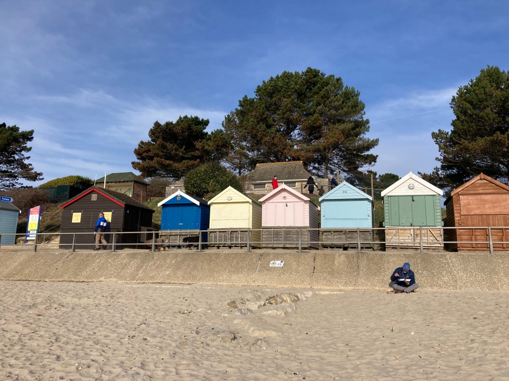 Friars Cliff Beach Huts and Lifeguard Station