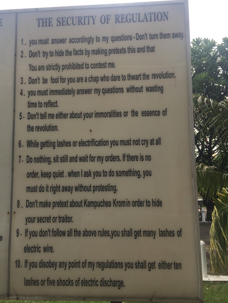 Prison rules